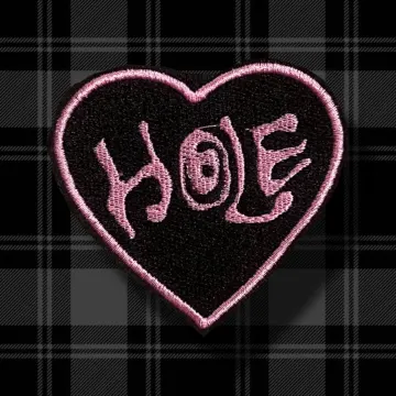 Hole Logo Patch - Grunge Band Sew On Embroidered Patch