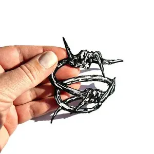 Wire Barbed  Patch iron-on