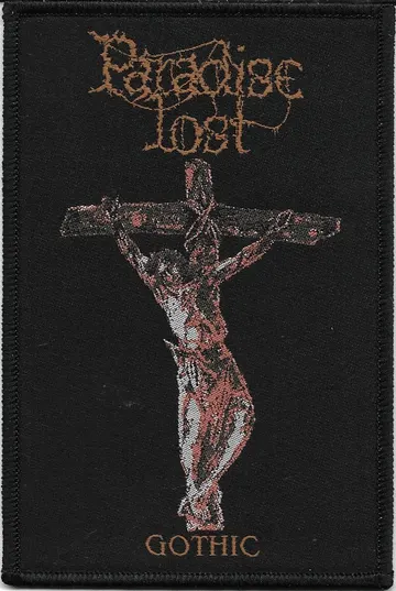 Paradise Lost Embroidered Patch, Gothic Doom Metal Band