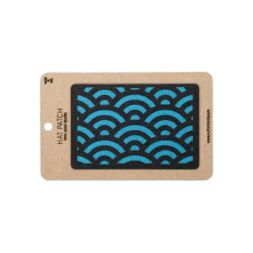 Seigaiha Wave Tactical Patch Large 3X2