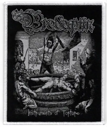 Brodequin Instruments of Torture Woven Patch, Brutal Death Metal