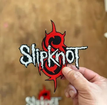 2Pcs. Slipknot Heavy metal Band Music Logo Symbol Embroidery iron-on Sew-on patches