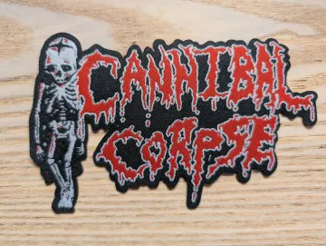 Cannibal Corpse Skeleton Iron On Patch 14.5 x 9cm