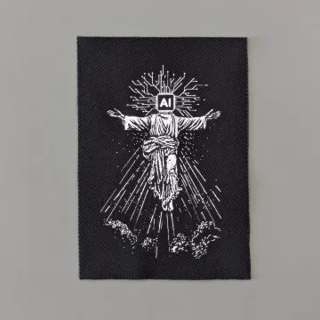 Not my saviour Punk Patch | Fabric patches for hat, jeans & more | Screen printing patch for Clothing  | DIY Punk gifts by PUNKNDEAD
