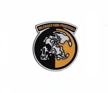 MSF Patch Hook and Loop Militaire Sans Frontières Metal Gear Solid Peace Walker