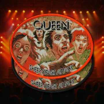 Queen - Official Woven Patches - Sew-On Rock Band Applique