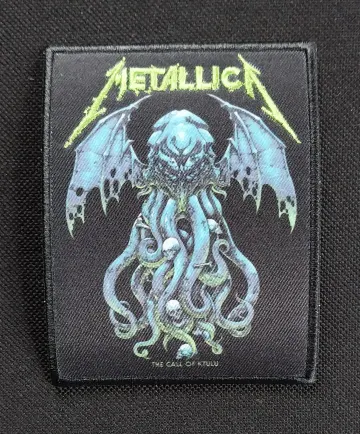 Licensed METALLICA The Call Of Ktulu Band Album Song Art Band Music Patch - Iron ON