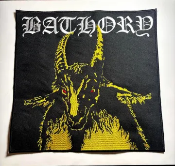 Bathory Back Patch - Embroidered Black Metal Band Patch
