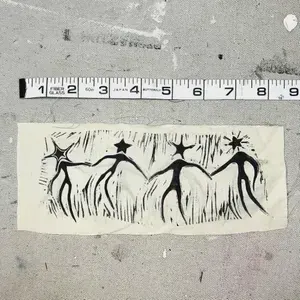 Handprinted "Starchild" Patch (8x4") (214) $ 5.00 FREE shipping