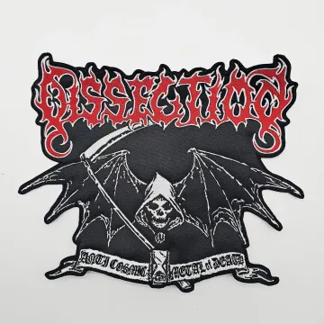 Dissection Anti Cosmic Metal of Doom Shaped Border | Embroidered Back Patch