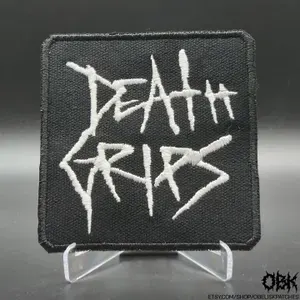 Death Grips Patch ~ High Quality Embroidered Canvas (895) $ 6.50