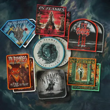 In Flames - Official Woven Patches - Swedish Melodic Death Metal Legends
