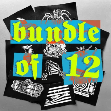 Sew-On Punk Patches Bundle – Custom DIY Jacket, Vest, Pants Accessories