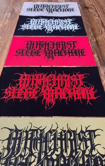 Antichrist Siege Machine - Logo - Large Canvas Patch