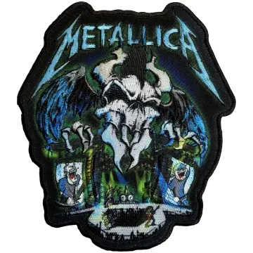 OFFICIAL Metallica Stage Pit Embroidered Iron On Patch - Heavy Metal 41-N