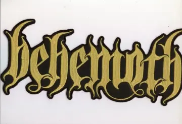 Behemoth - Yellow Logo Back Patch