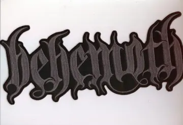 Behemoth - Grey Logo Back Patch