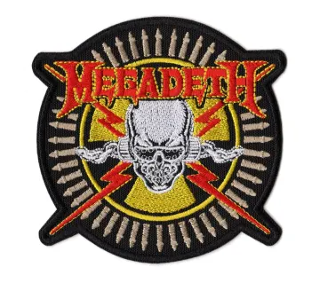 Megadeth  Patch - Radiation American Thrash Heavy Speed Metal Band Logo - Sew-on Style Embroidered Patch