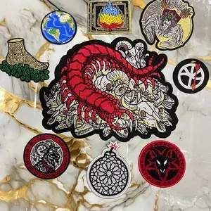 Dungeon Crawler Carl Centripede Jumbo Patch Set | Scavenger's Daughter Fan Art (9 Patches)