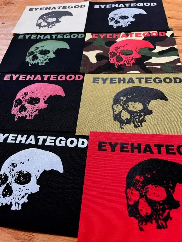 Eyehategod - Skull Logo - Canvas Patch