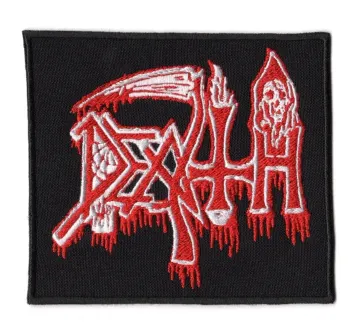 Death Patch - American Death Technical Death Melodic Death Metal Music Band Logo - Sew-on Style Embroidered Patch