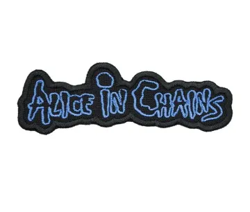 Alice In Chains Patch - American Grunge Alternative Heavy Sludge Metal Band Logo - Sew-on Style Embroidered Patch