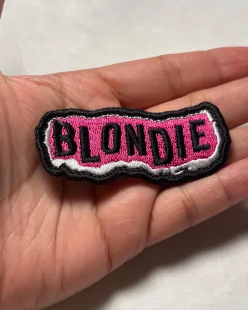 Blondie Patch| Blondie Band Patch Embroidered