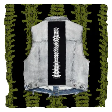 Spine Screen Print Back Patch