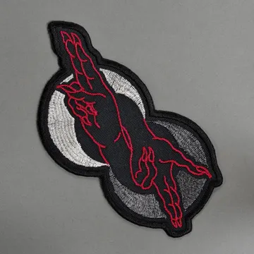 As Above, So Below, Baphomet - Iron On Embroidered Patch