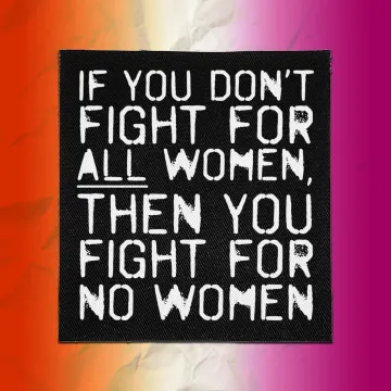 Punk Patches - Fight for All Women | Feminist Patch