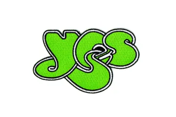 Yes Band Green Logo Embroidered Patch