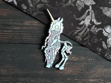 Skeleton UNICORN Patch