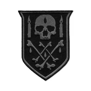 Plague Vigil Embroidered Patch - Iron-On or Velcro Backing
