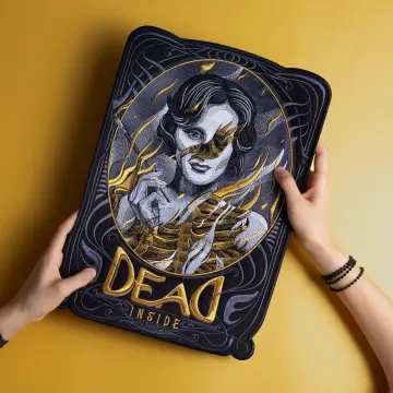 Dead Inside Embroidered Patch