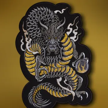 Dragon Embroidered Patch