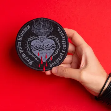 Medieval Sacred Heart Patch
