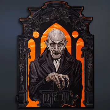 Nosferatu Embroidered Back Patch