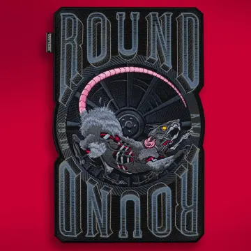 Round and round we go patch