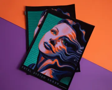 Vaporware Synth Pop Embroidered Back Patch