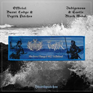 Official Burned Lodge and Veytik Patch - Anchors Plunged Off Helluland