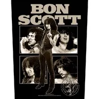 ACDC Bon Scott Collage Back Patch