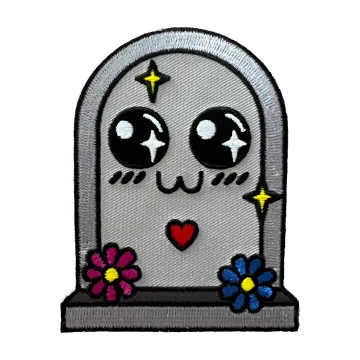Kawaii Tombstone Patch