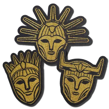 Imperial Triumphant - Trinity Masque patch bundle