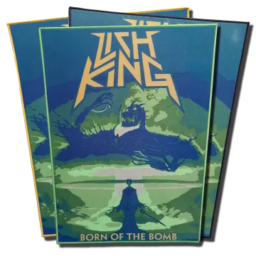 Lich King - Born of the Bomb Back Patch