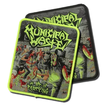 Municipal Waste - The Art Of Partying - patch