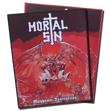 Mortal Sin - Mayhemic Destruction back patch