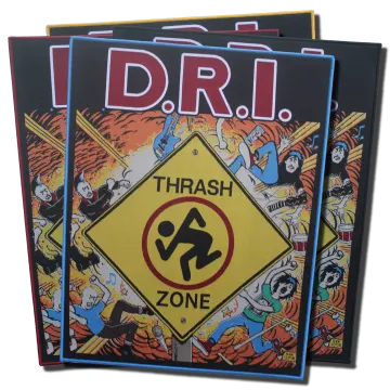 D.R.I. - Thrash Zone Back Patch