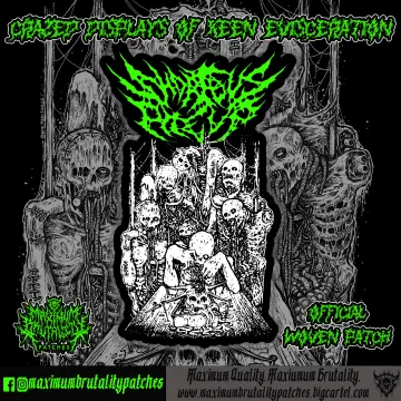 Short Bus Pile Up "Crazed Display" Official Woven Patch