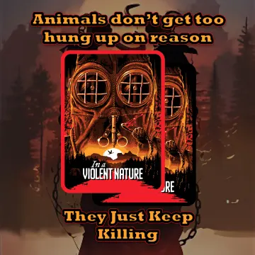 In A Violent Nature Woven Patch