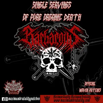 Barbarous "Barbaric Acts" Official Woven Patch